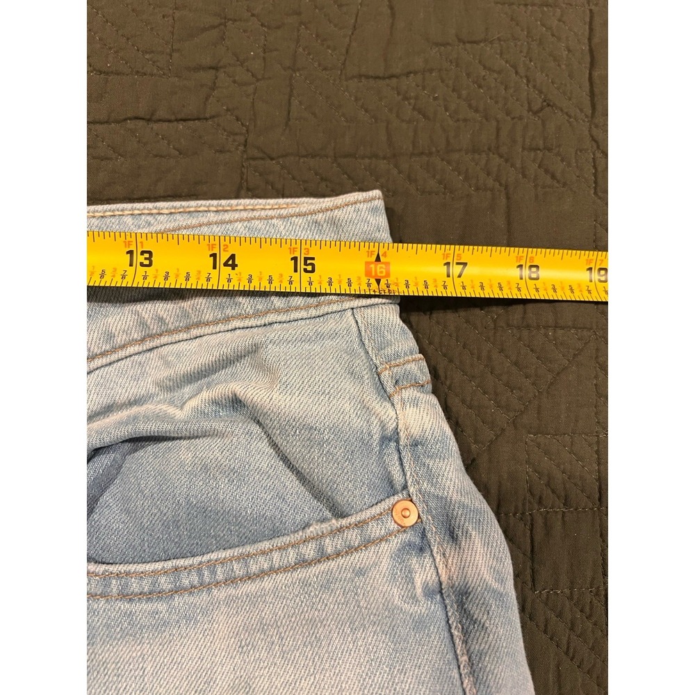 MOTHER Light Wash Distressed Boot Cut Jeans - Picture 5 of 13